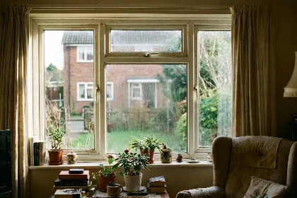 Oude dubbele beglazing